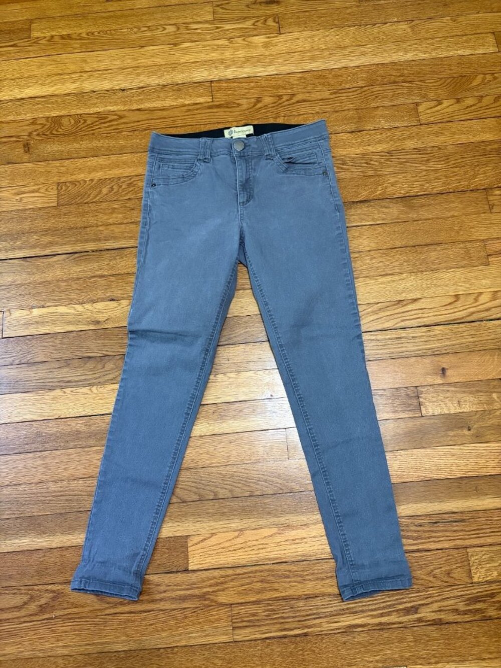 Democracy Ab Technology Womens Skinny Jeans Size 8 Gray Comfort Waist Denim